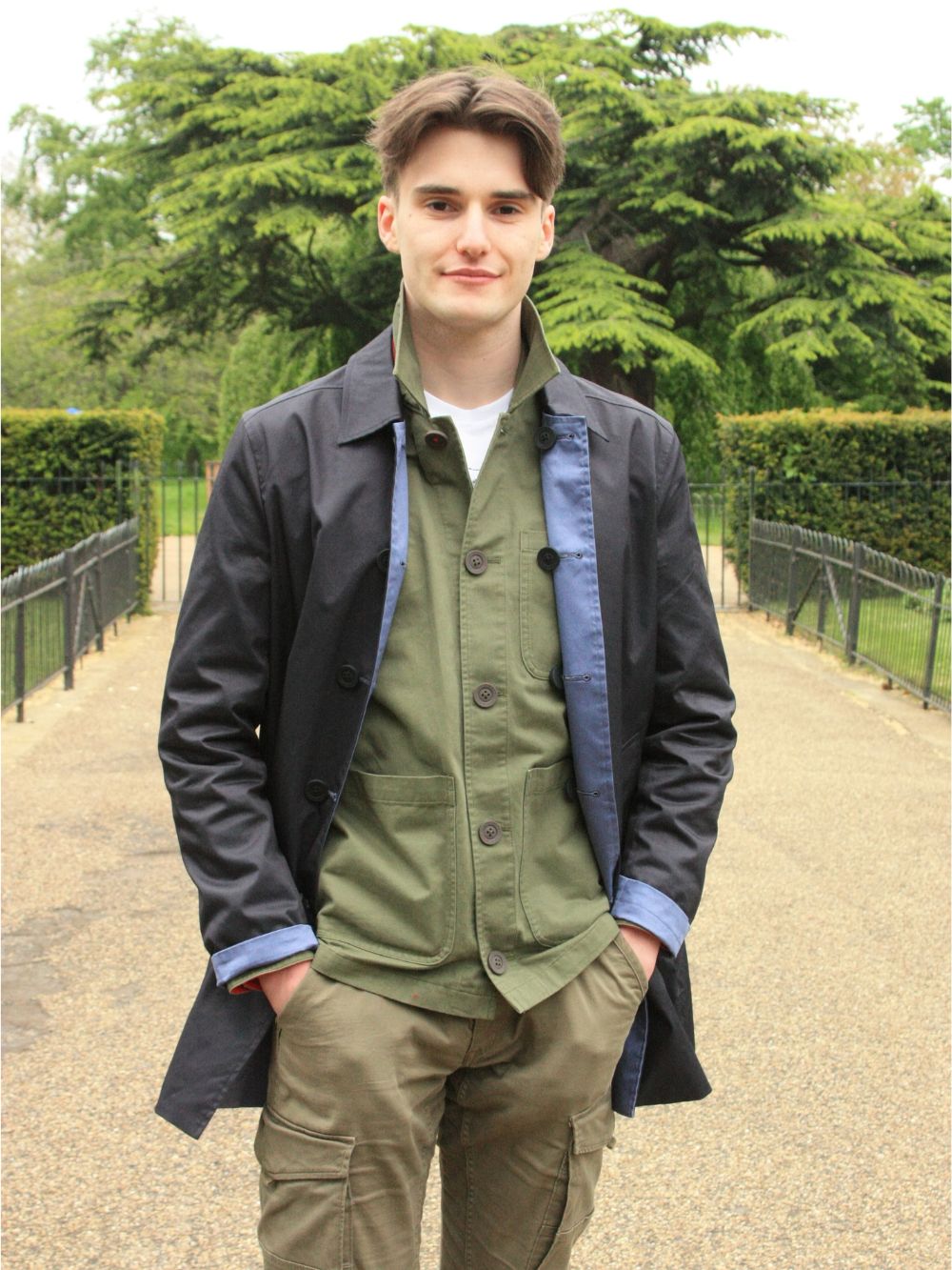 Montague Reversible Raincoat