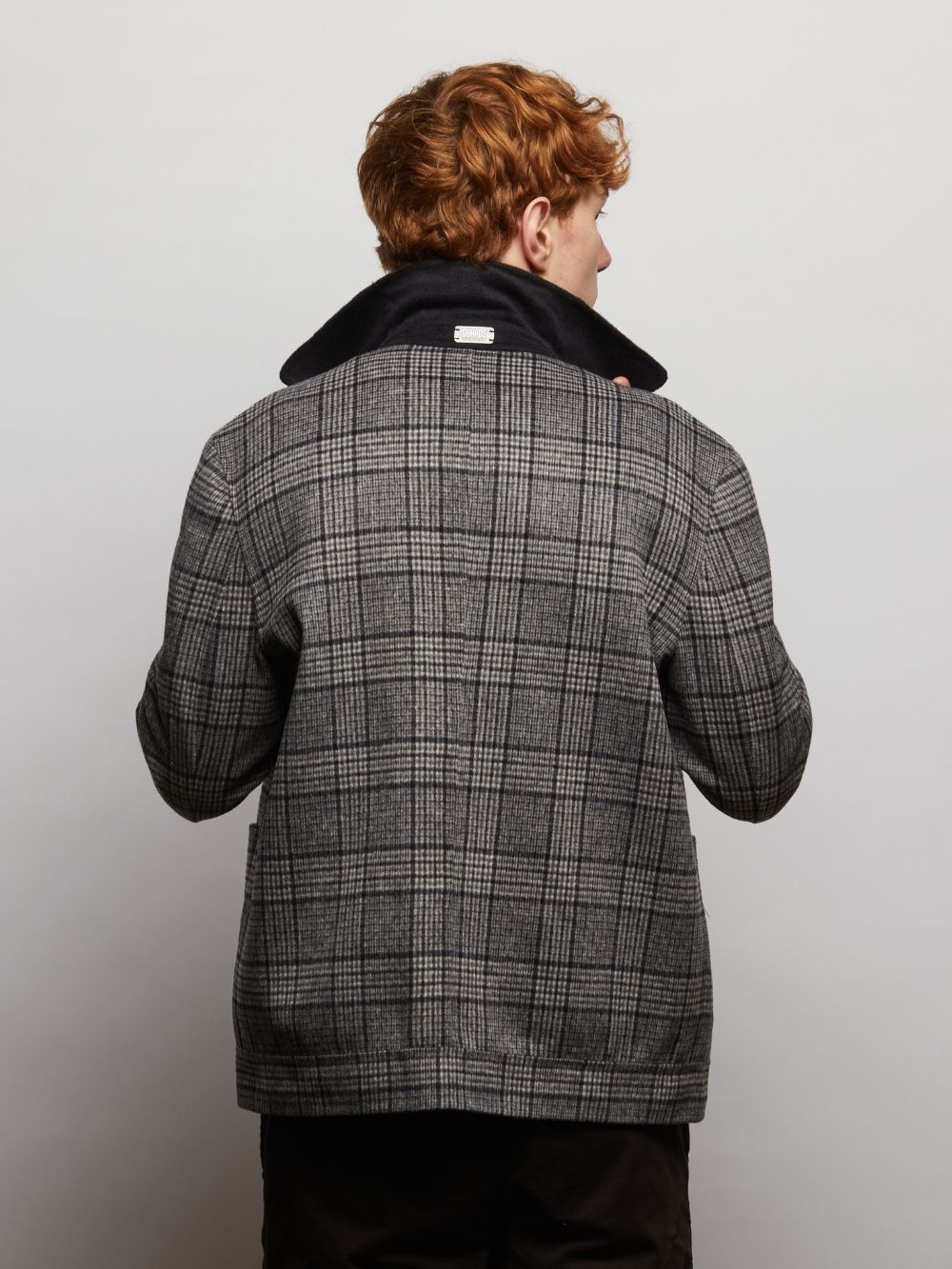Scot Reversible Wool Blend Jacket