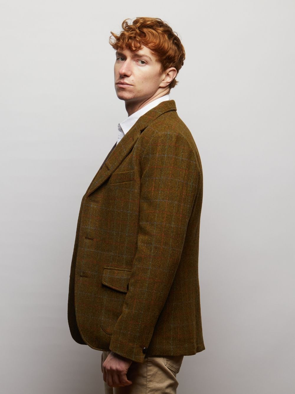 Allenby Wool Tweed Blazer