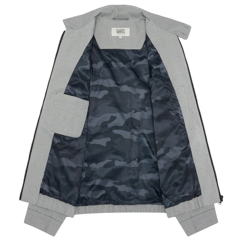 Barton Check Harrington Jacket