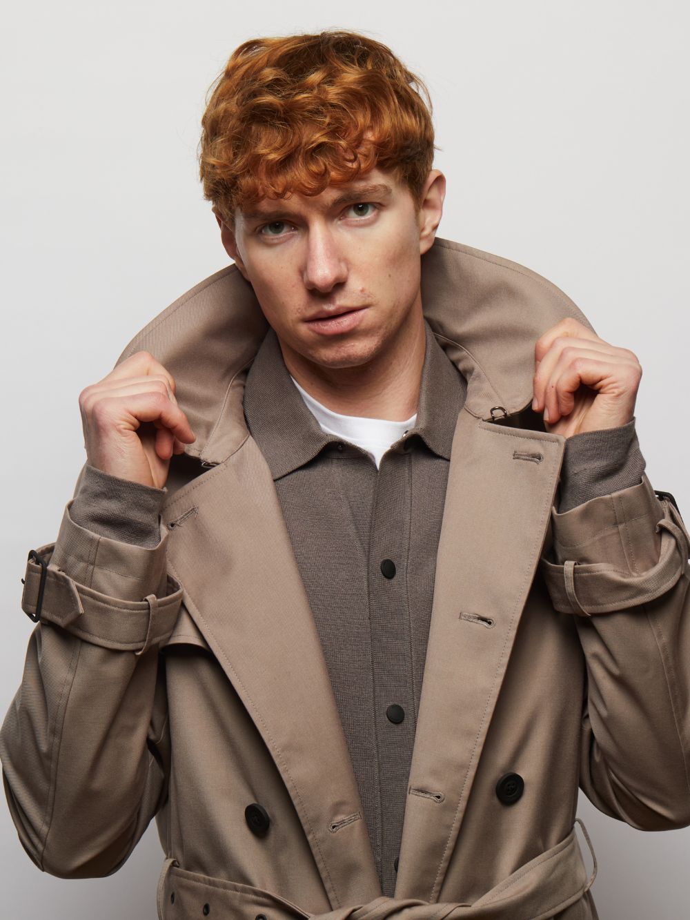 Beacon Double-Breasted Trench Coat