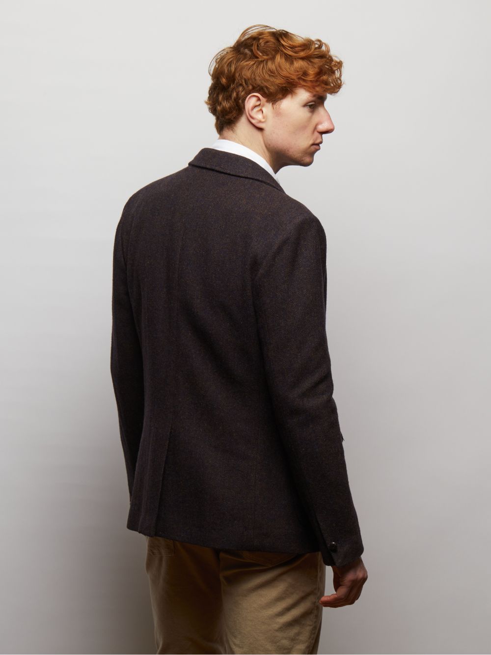 Allenby Wool Tweed Blazer