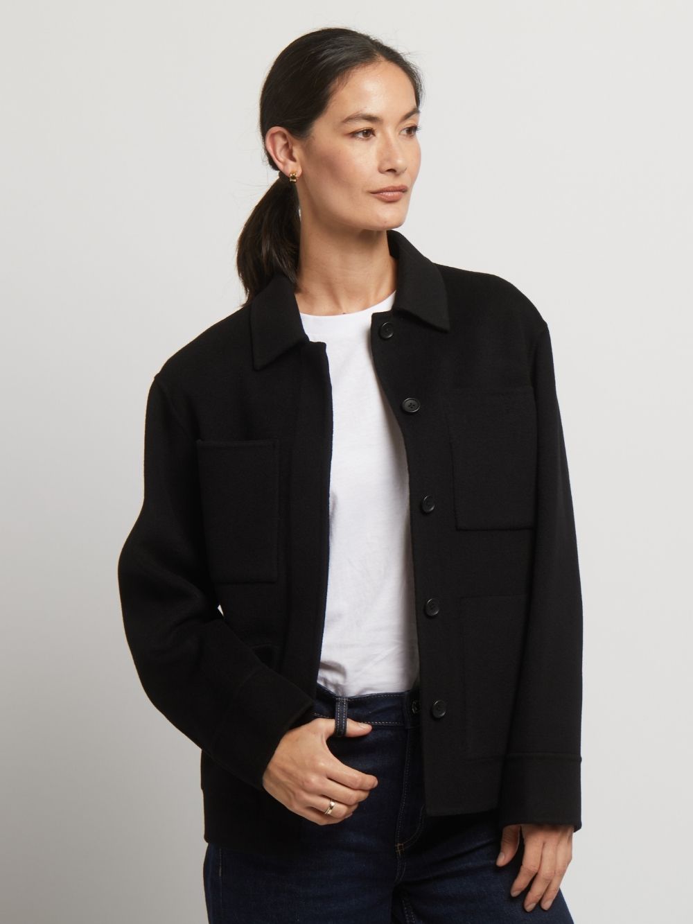 Joanna Wool Cashmere Short Jacket