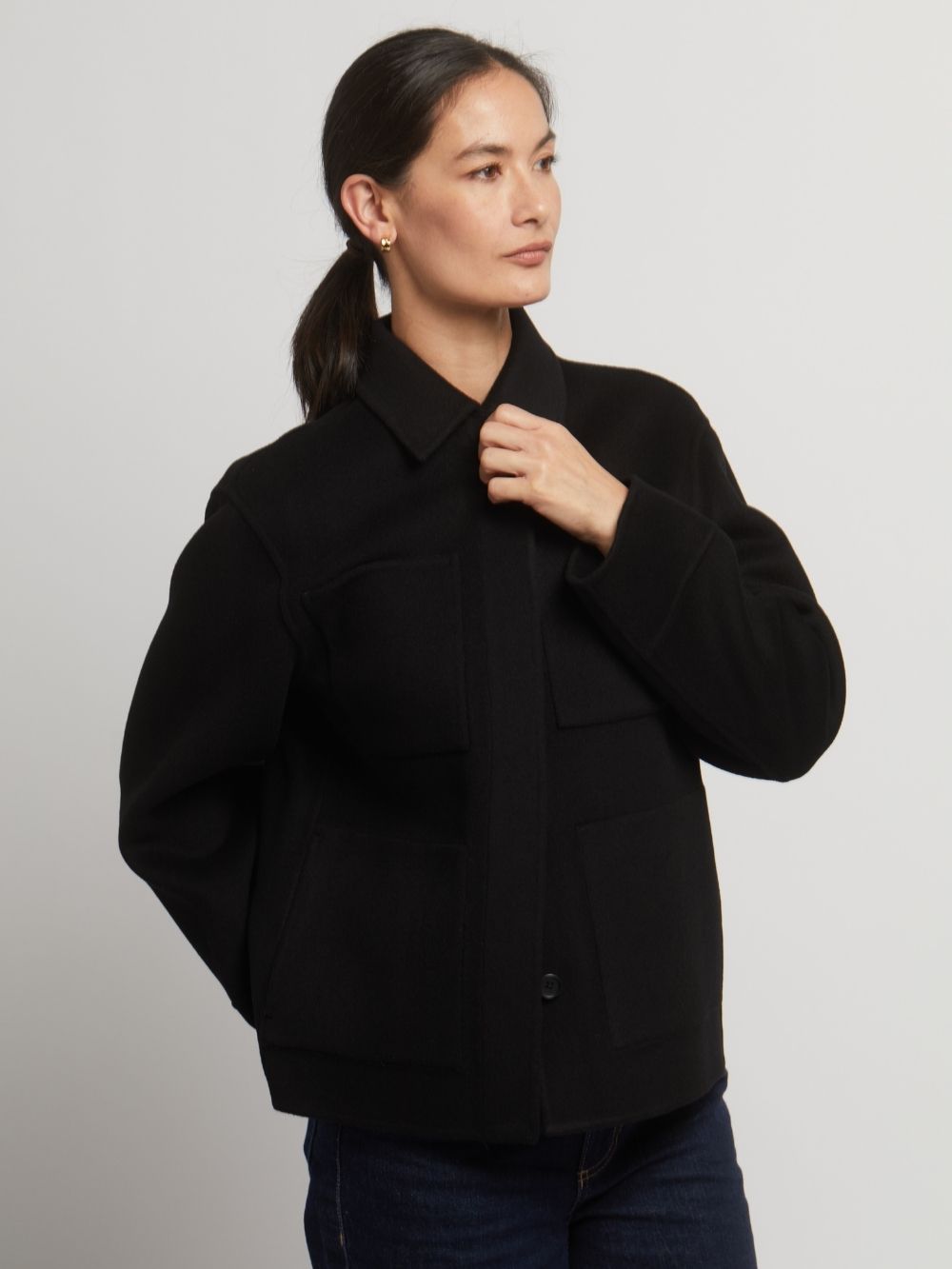 Joanna Wool Cashmere Short Jacket