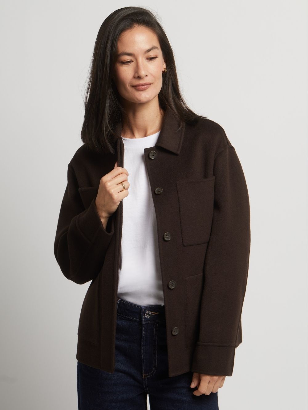 Joanna Wool Cashmere Short Jacket