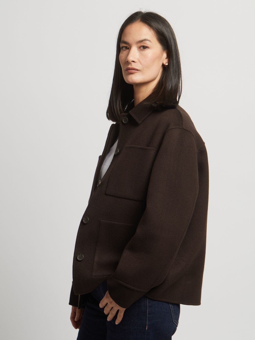 Joanna Wool Cashmere Short Jacket