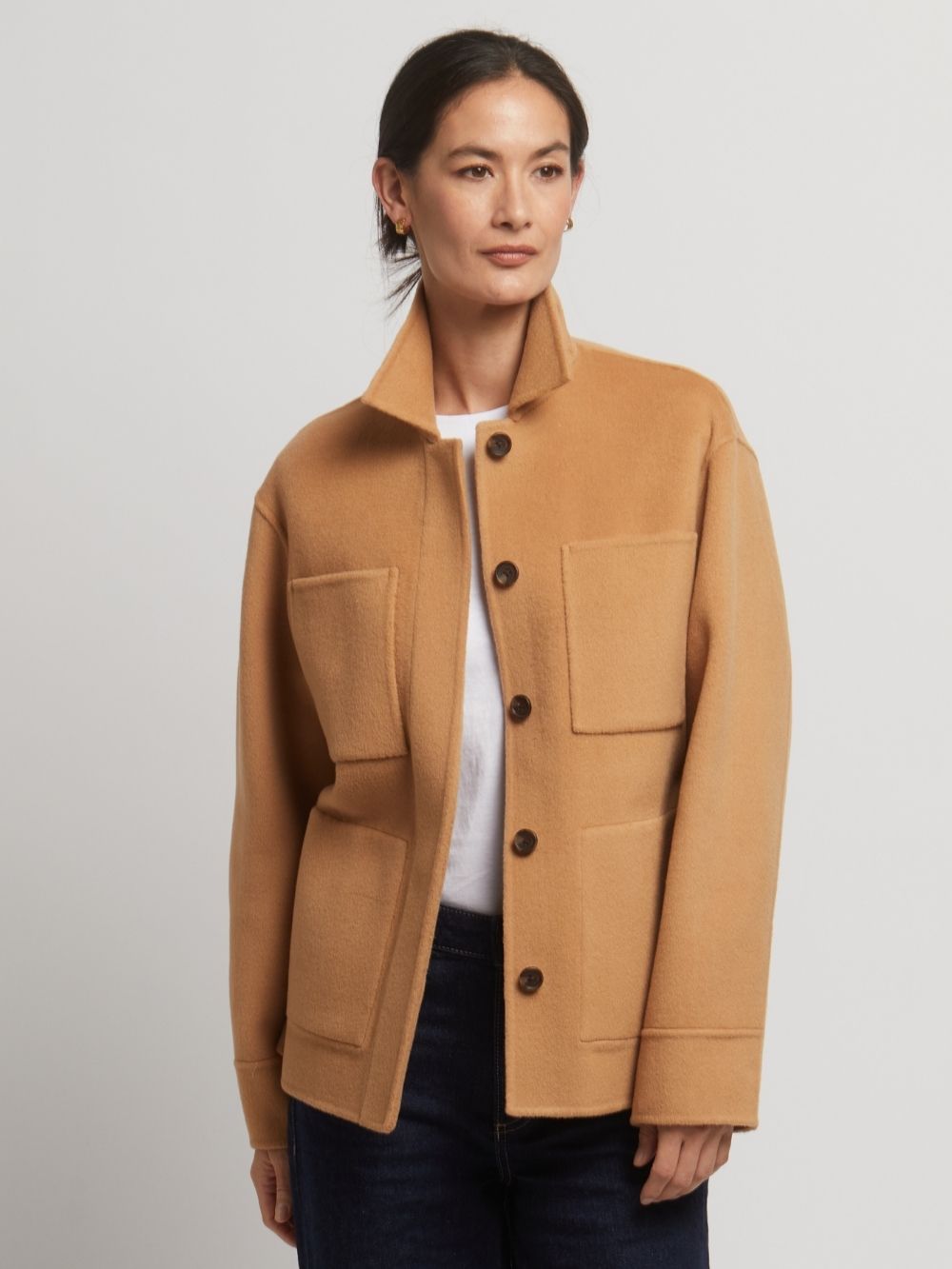 Joanna Wool Cashmere Short Jacket