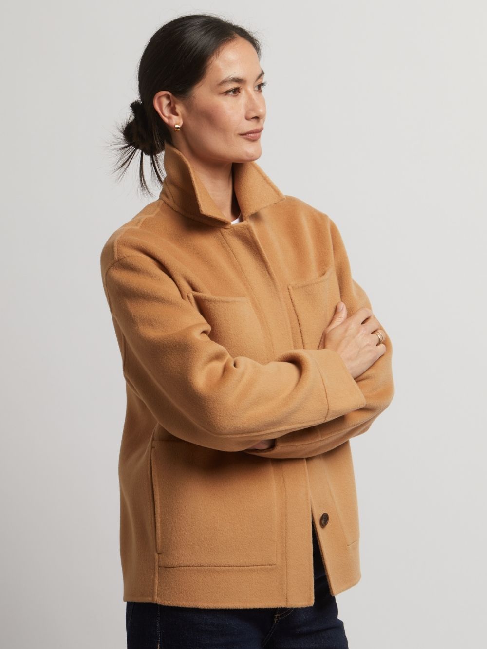 Joanna Wool Cashmere Short Jacket