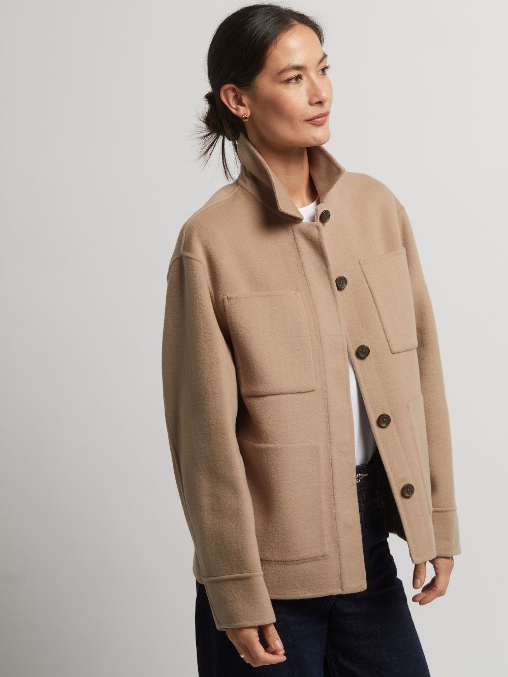 Joanna Wool Cashmere Short Jacket