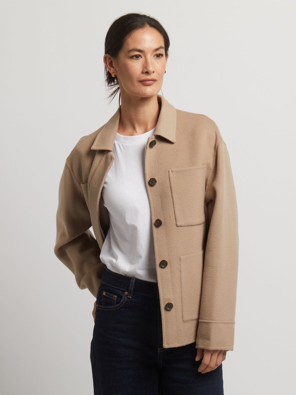 Joanna Wool Cashmere Short Jacket