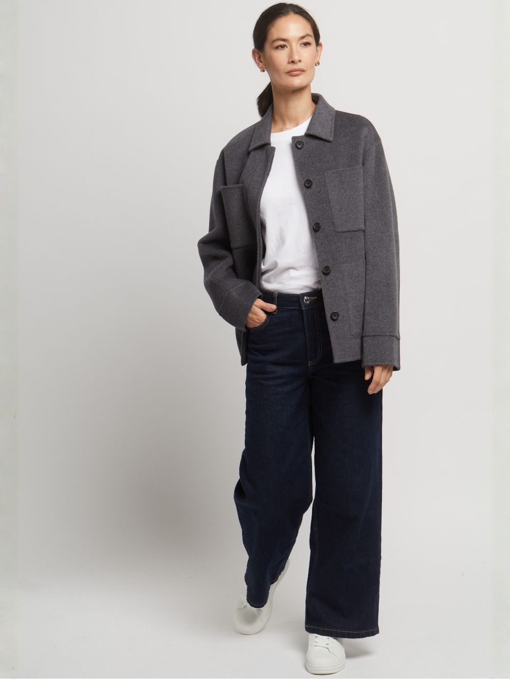 Joanna Wool Cashmere Short Jacket