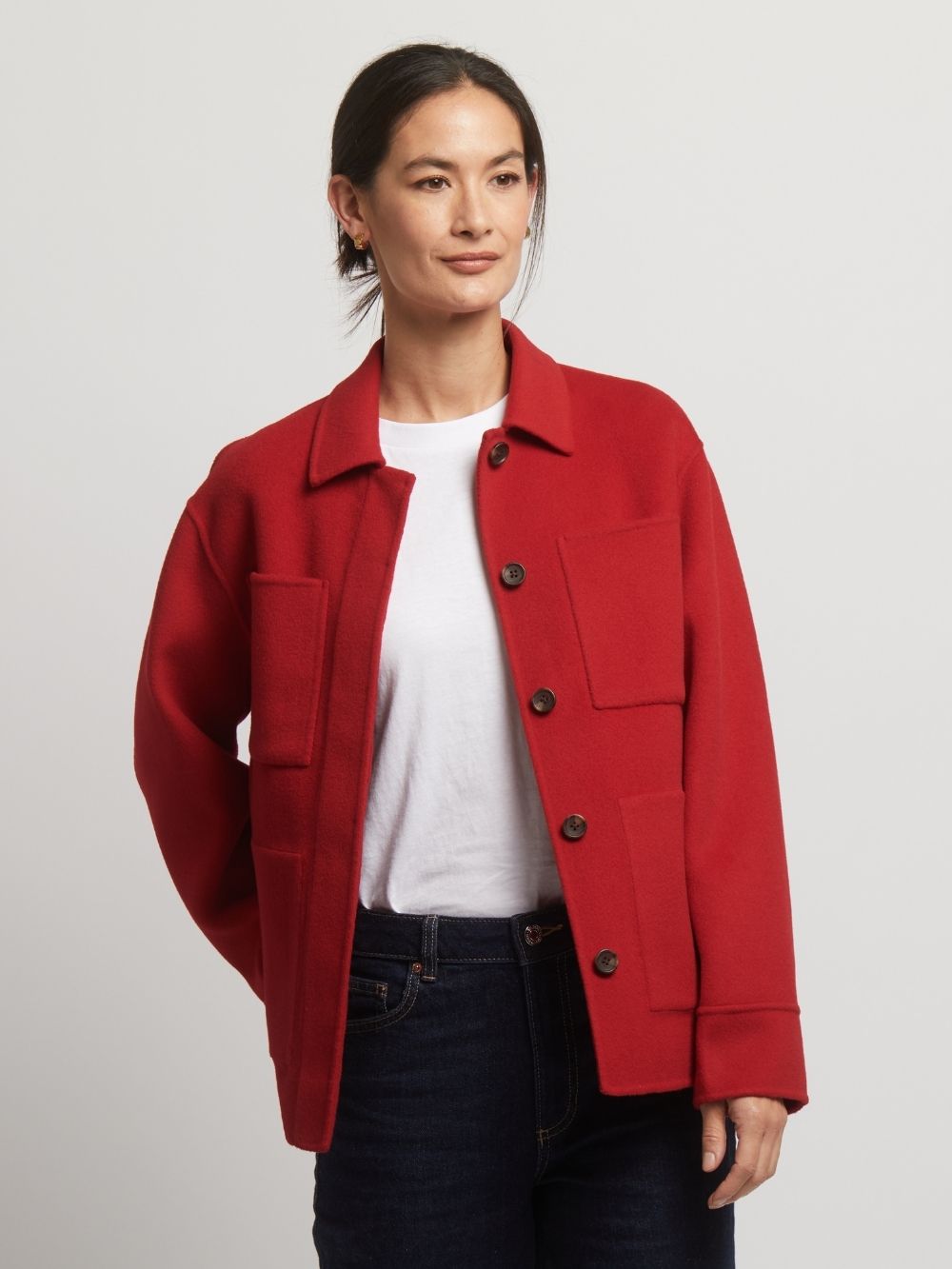 Joanna Wool Cashmere Short Jacket