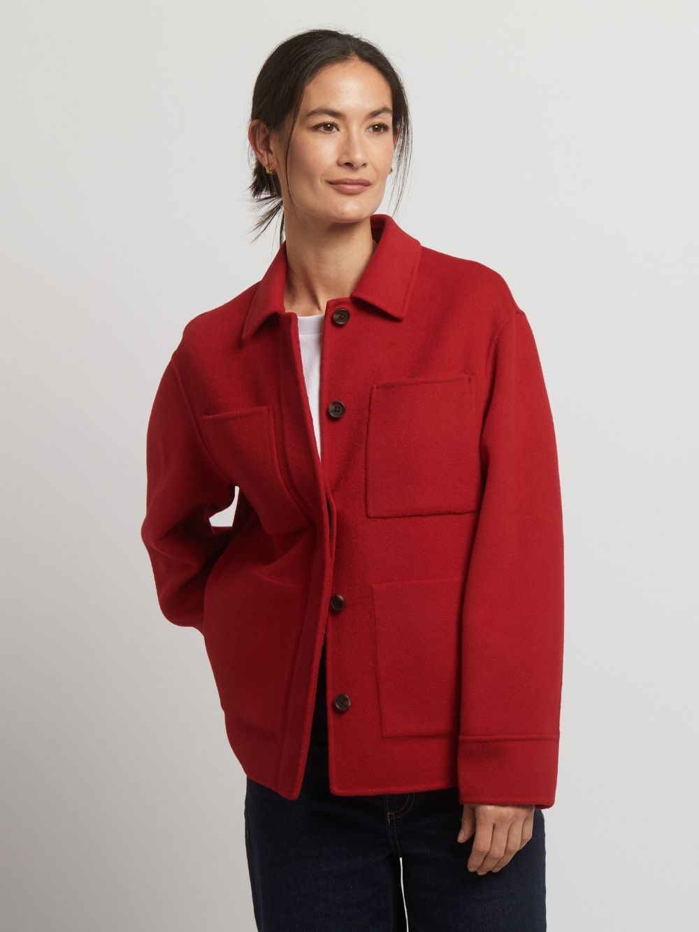 Joanna Wool Cashmere Short Jacket