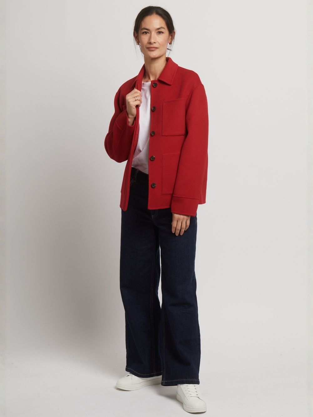 Joanna Wool Cashmere Short Jacket