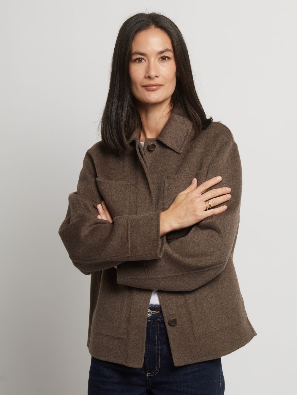 Joanna Wool Cashmere Short Jacket