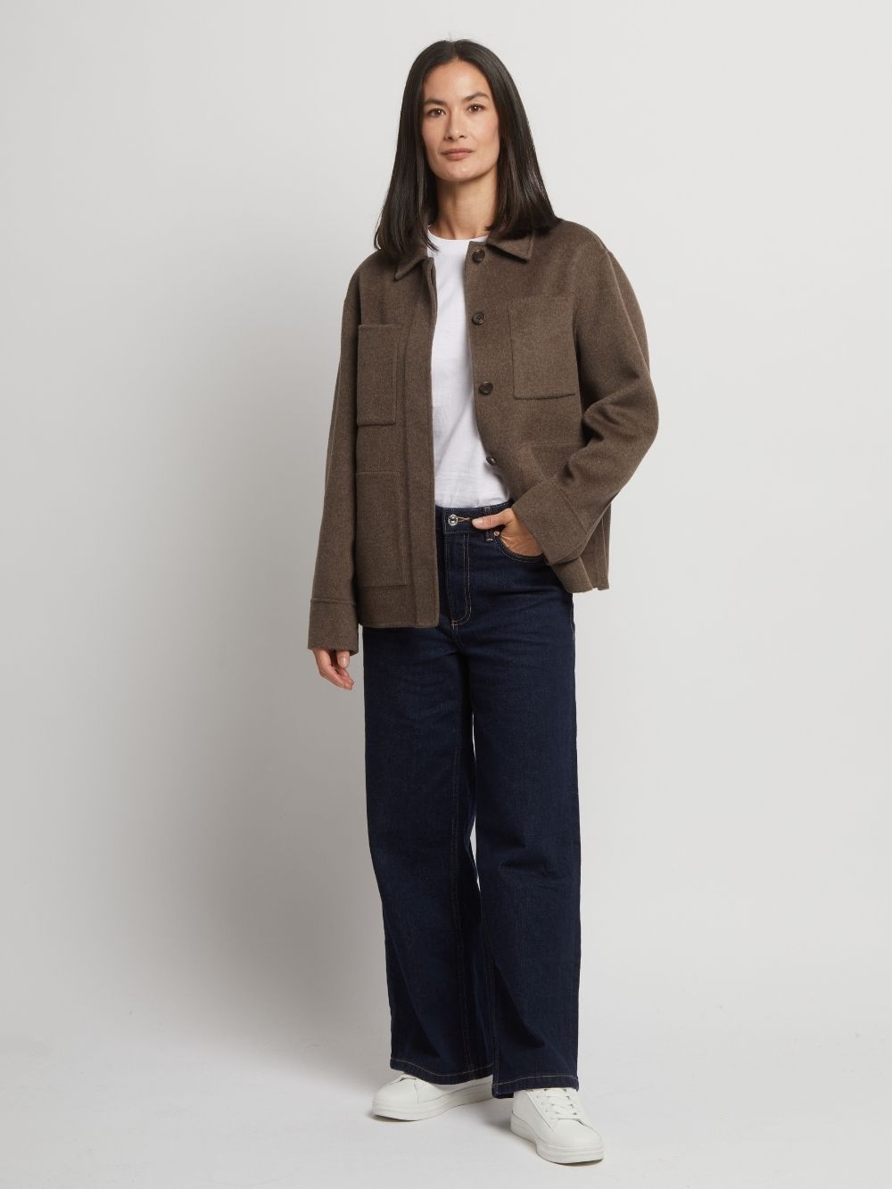 Joanna Wool Cashmere Short Jacket
