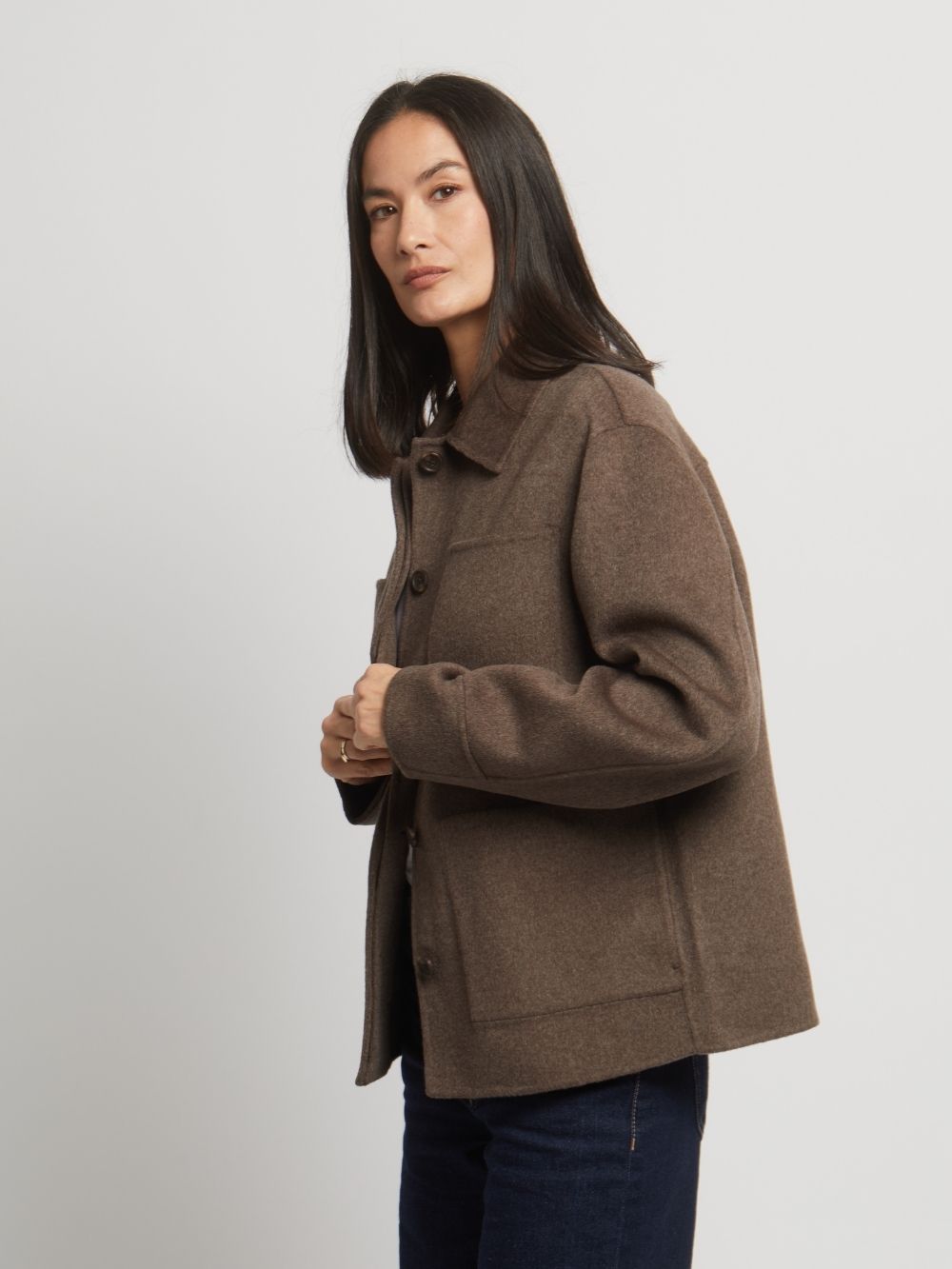 Joanna Wool Cashmere Short Jacket