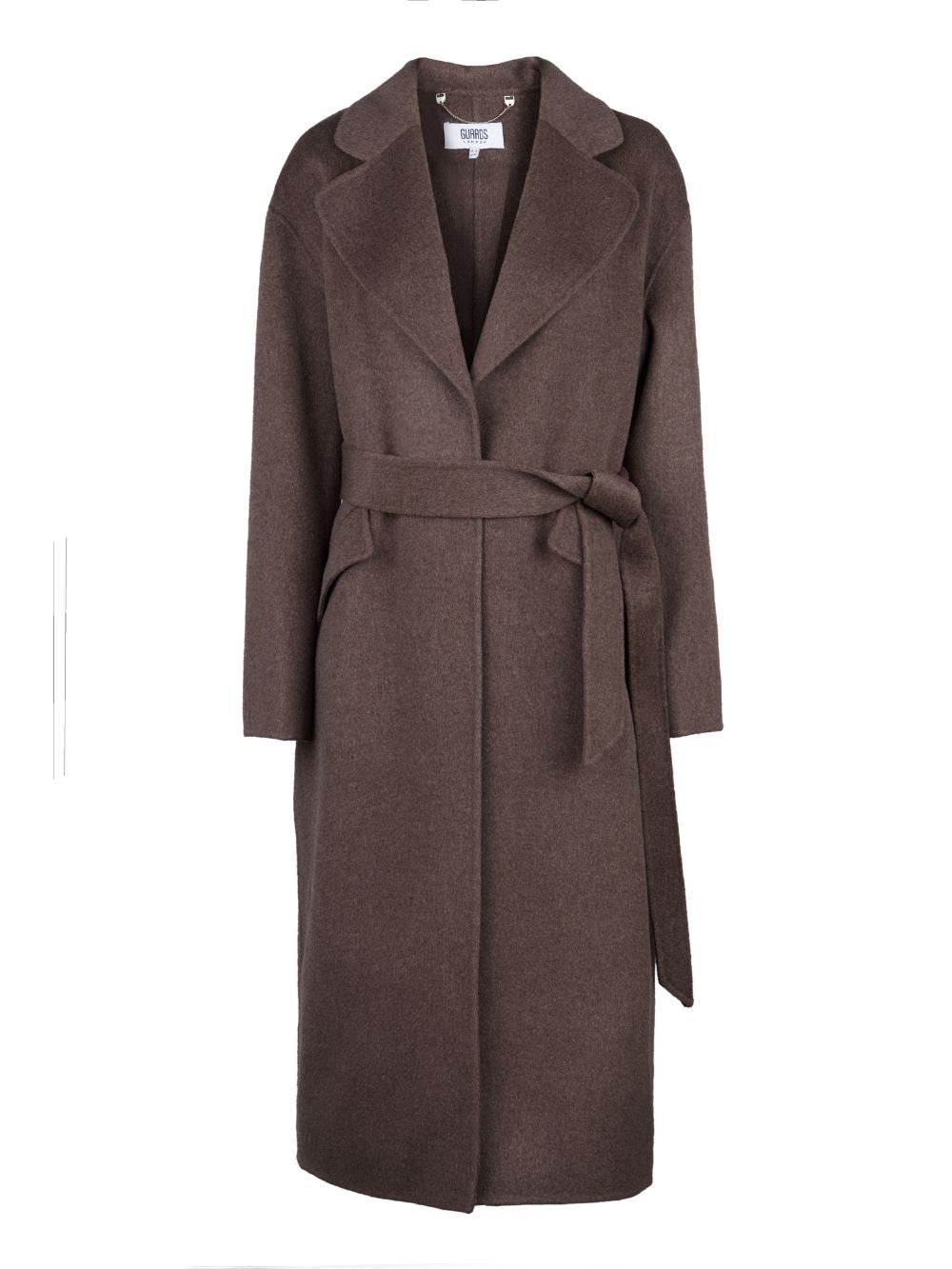 Kelly Belted Wool Cashmere Long Coat