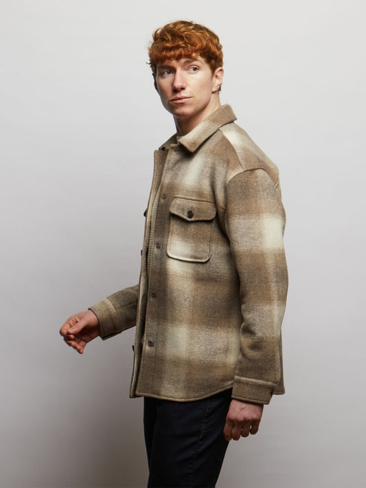 Welsh Check Wool Overshirt