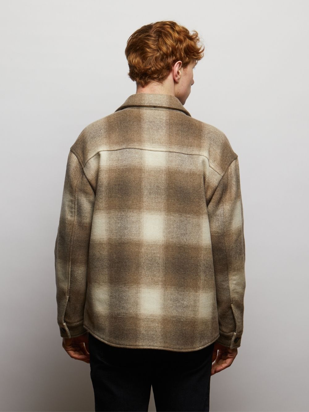 Welsh Check Wool Overshirt