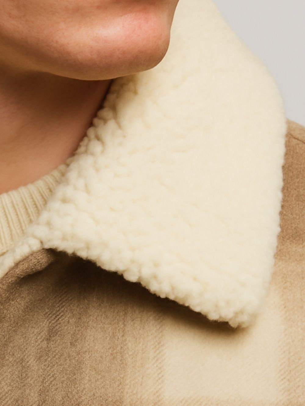 Welsh Check Wool Overshirt