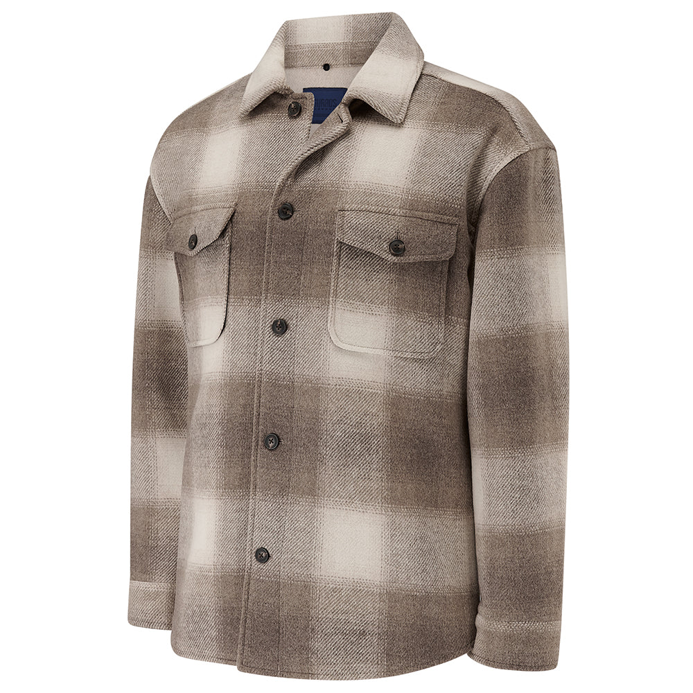 Welsh Check Wool Overshirt