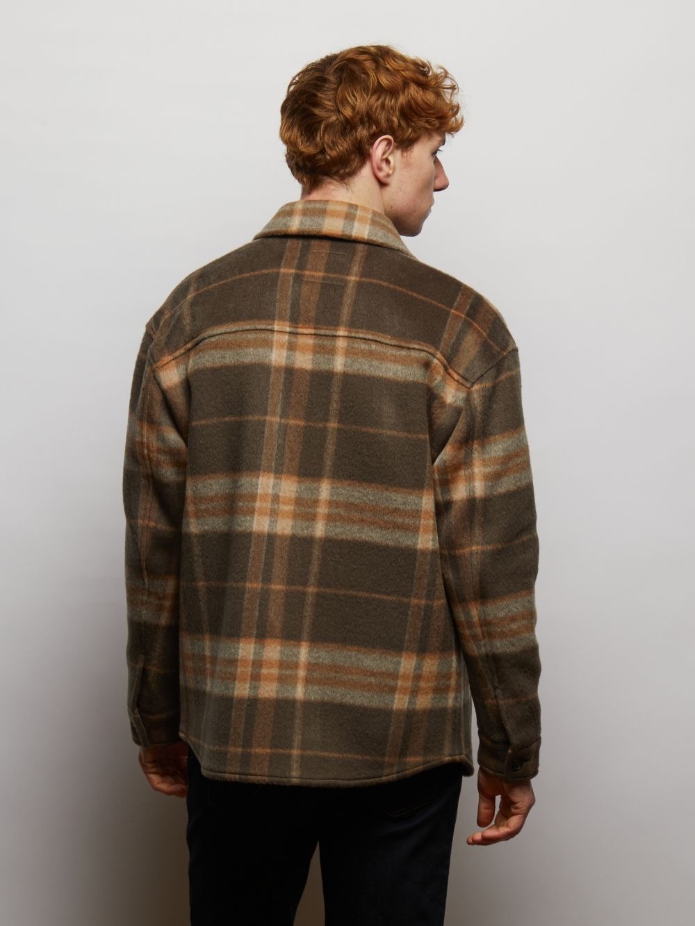 Welsh Check Wool Overshirt