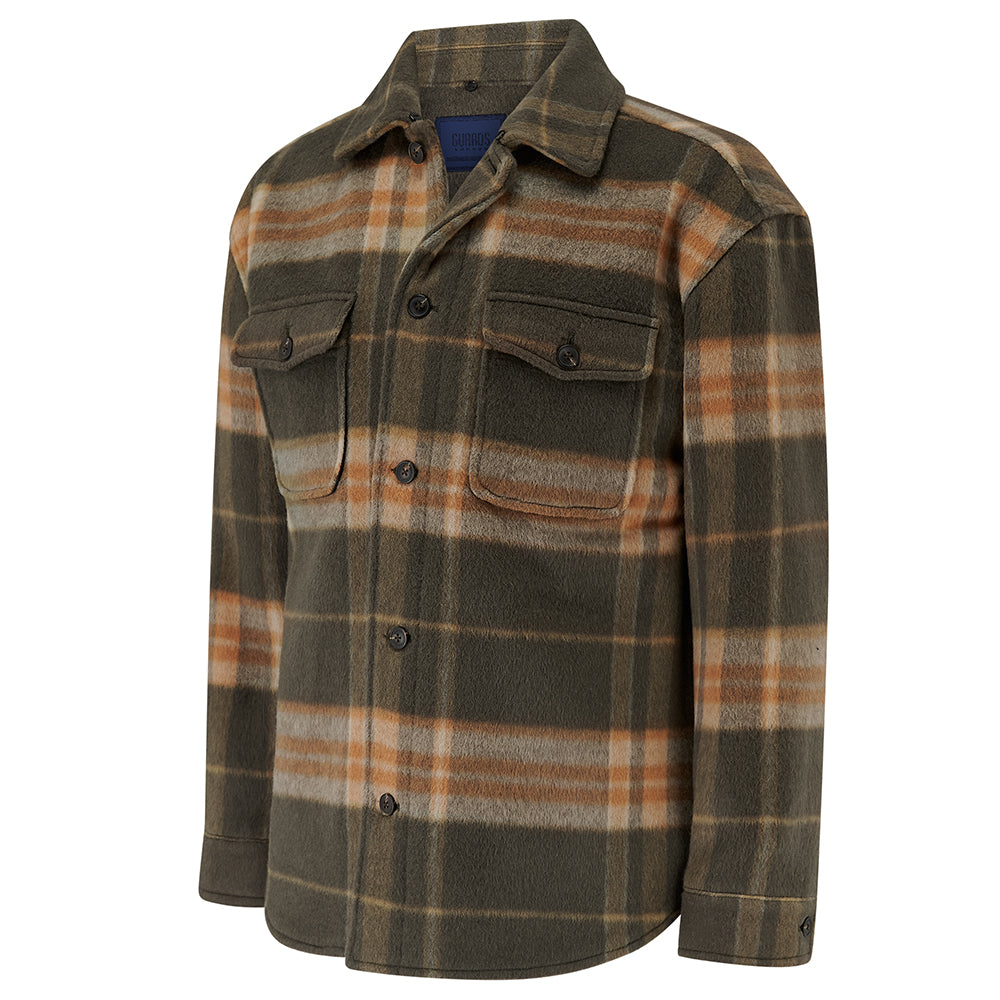 Welsh Check Wool Overshirt