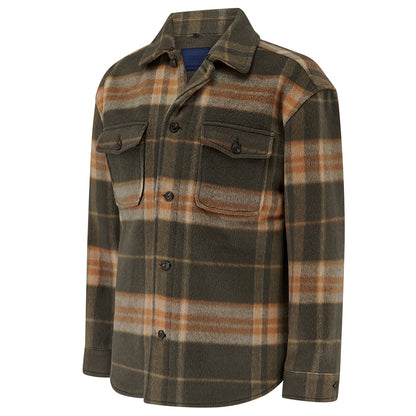 Welsh Check Wool Overshirt
