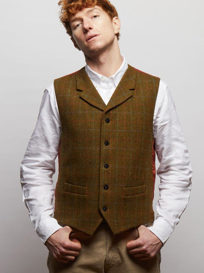 Sherwood Tweed Wool Waistcoat