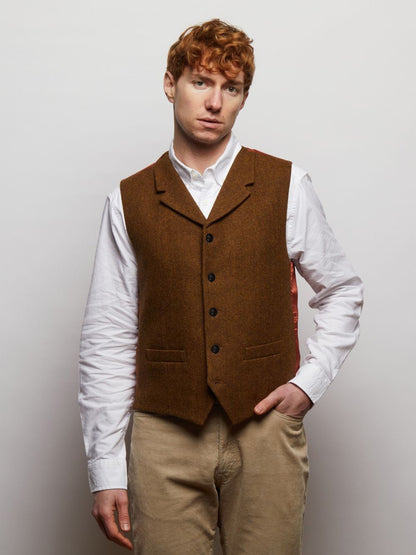 Sherwood Tweed Wool Waistcoat