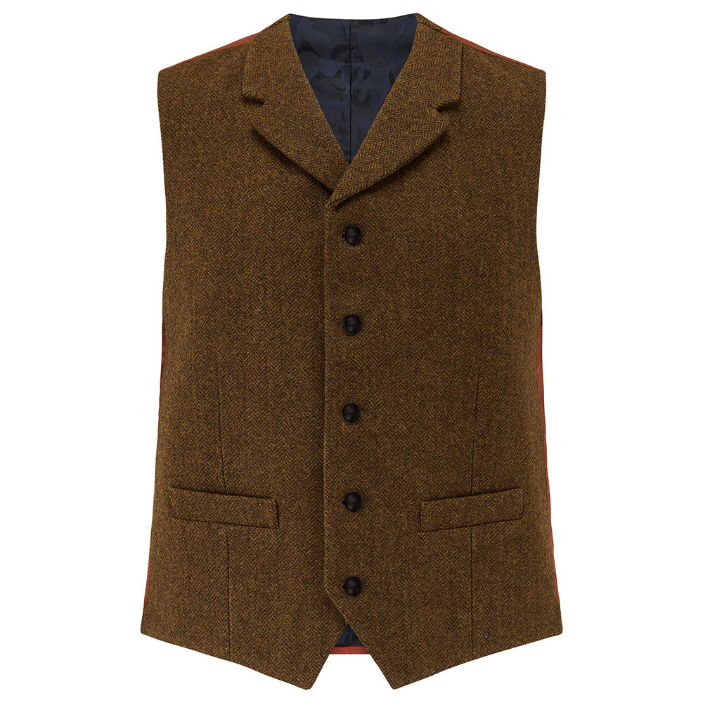 Sherwood Tweed Wool Waistcoat