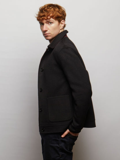 Irish Reversible Wool Blend Jacket