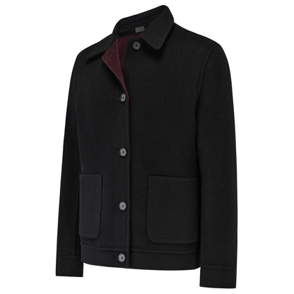 Irish Reversible Wool Blend Jacket