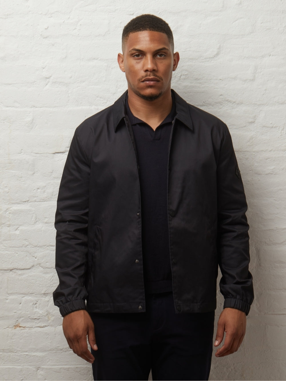 Martello II Black Harrington Jacket