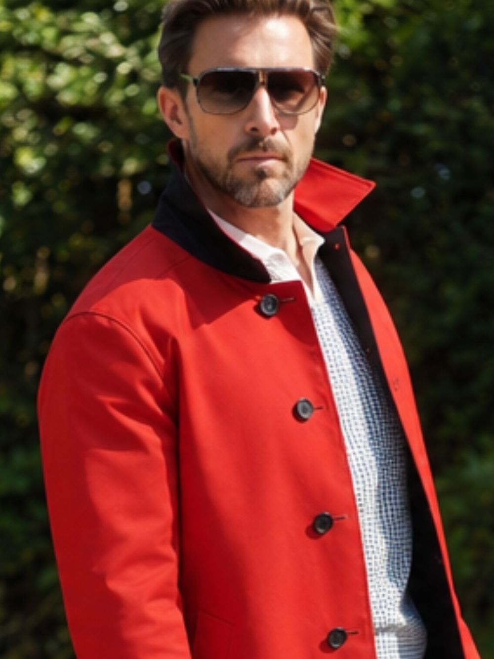 Montague Reversible Raincoat