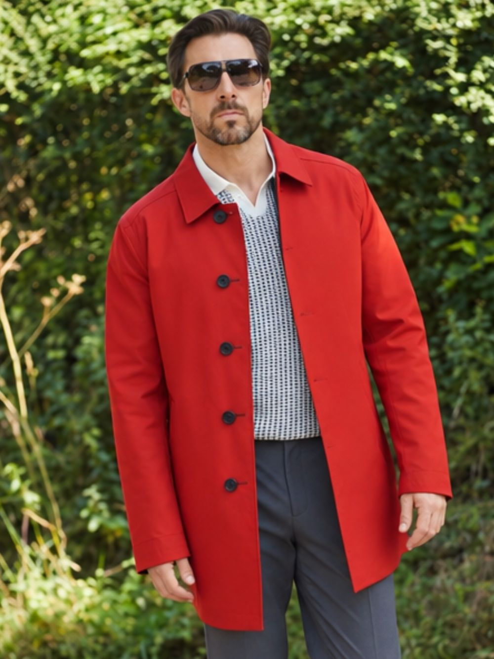Montague Reversible Raincoat