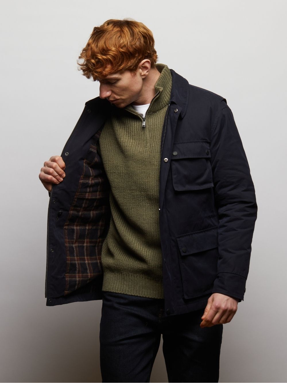 Curtis Cotton Showerproof Four Pocket Jacket