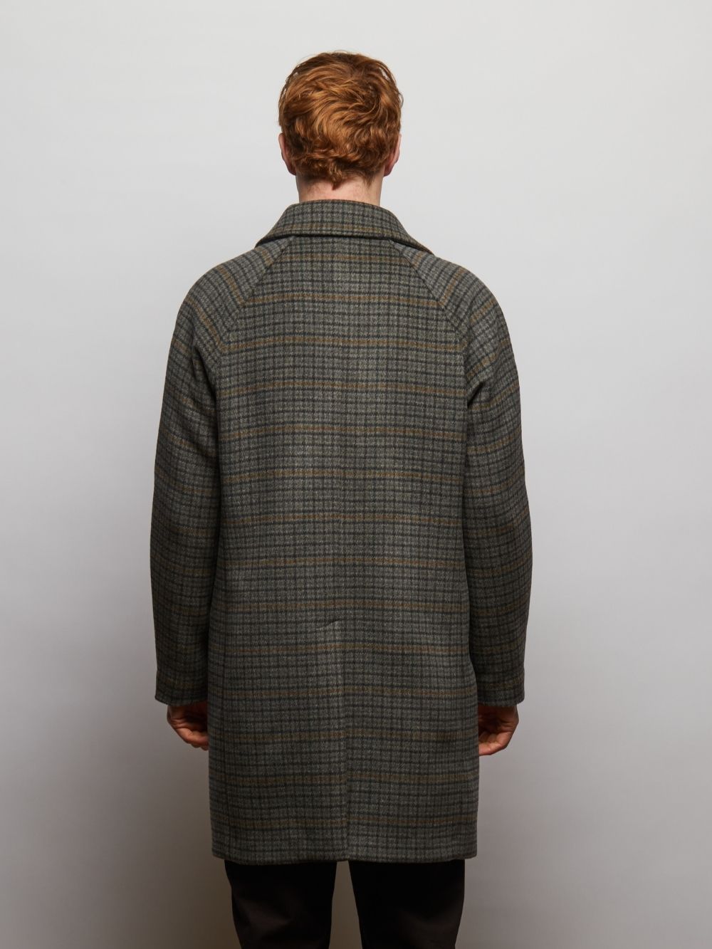 Coldstream Wool Check Overcoat – Guards London