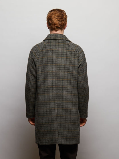 Coldstream Wool Check Overcoat