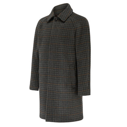 Coldstream Wool Check Overcoat