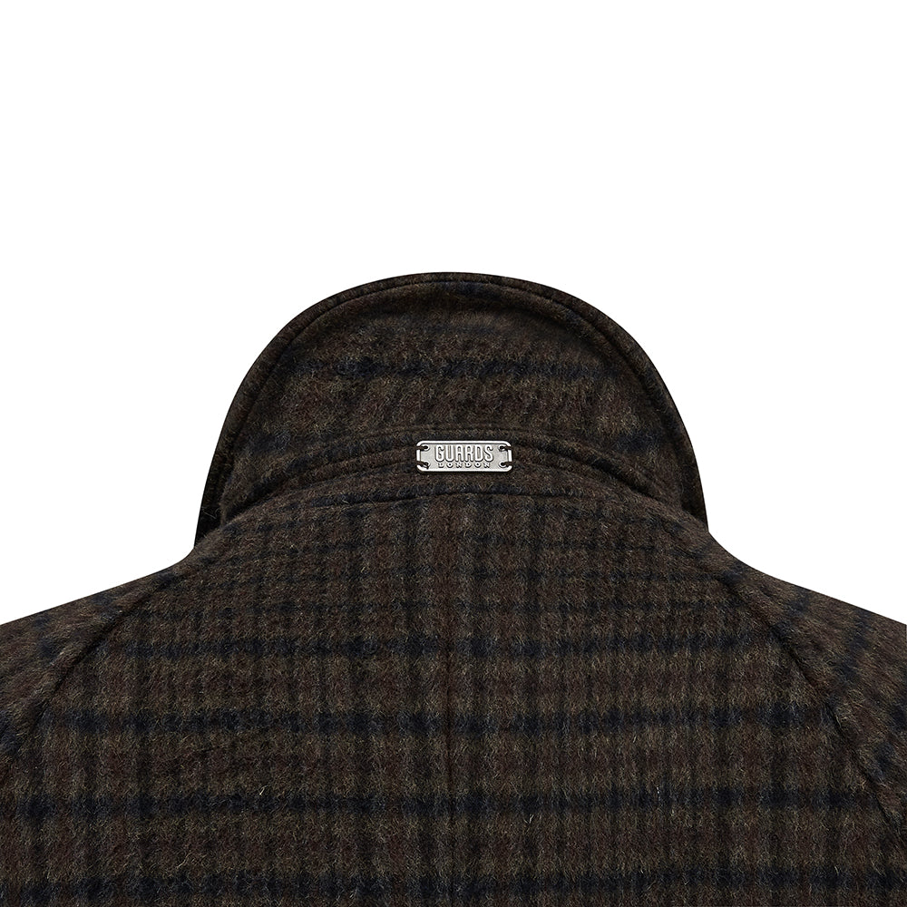 Coldstream Wool Check Overcoat