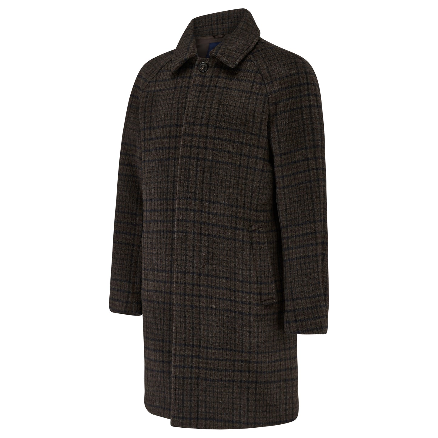 Coldstream Wool Check Overcoat