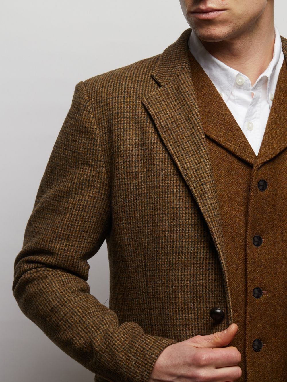 Allenby Wool Tweed Blazer