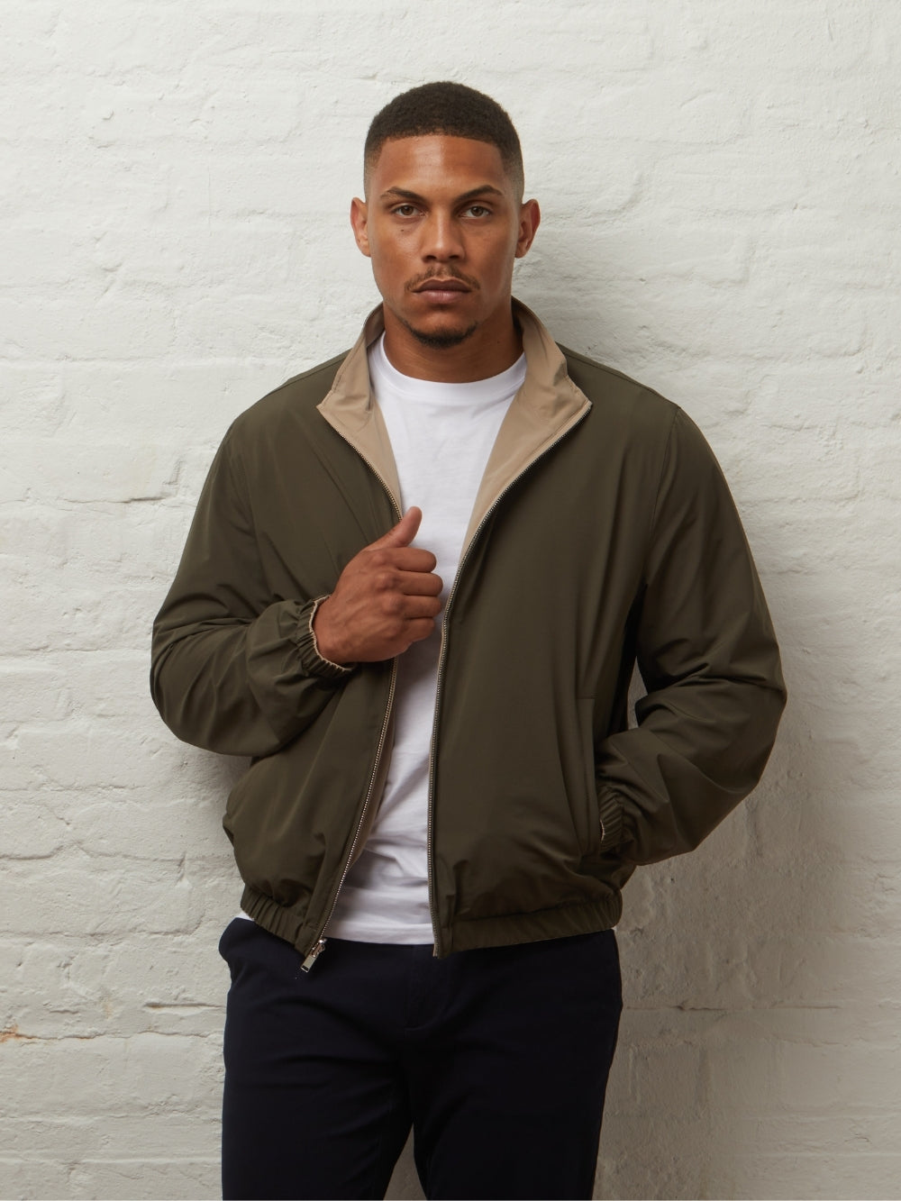 Eldridge Reversible Lightweight Harrington