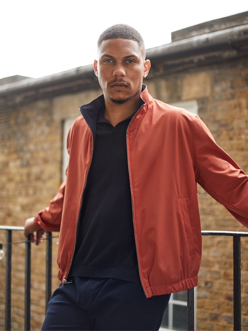 Eldridge Reversible Lightweight Harrington