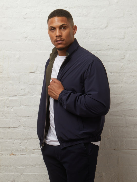 Eldridge Reversible Lightweight Harrington