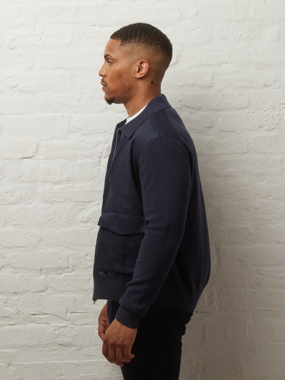 Carter Linen & Knitted Casual Jacket