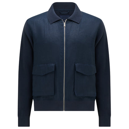 Carter Linen & Knitted Casual Jacket