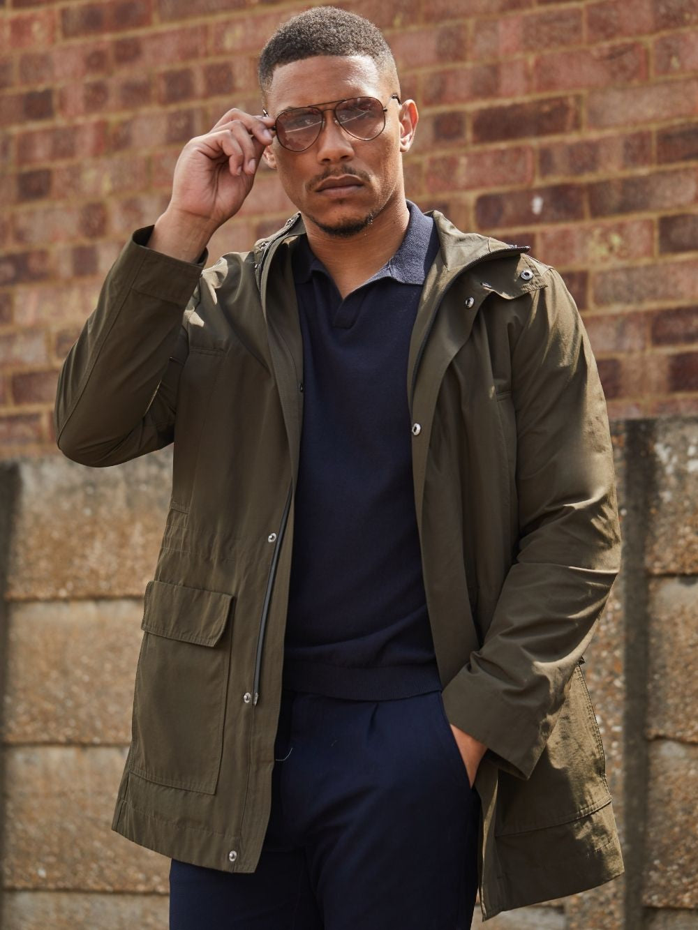 Blake Lightweight Showerproof Parka